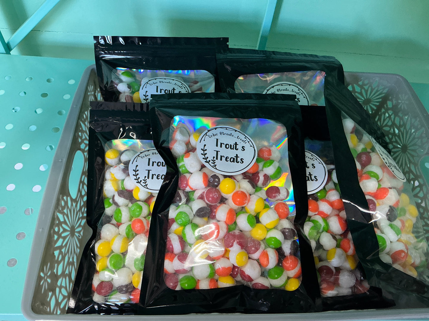 Trouts Treats Skittles