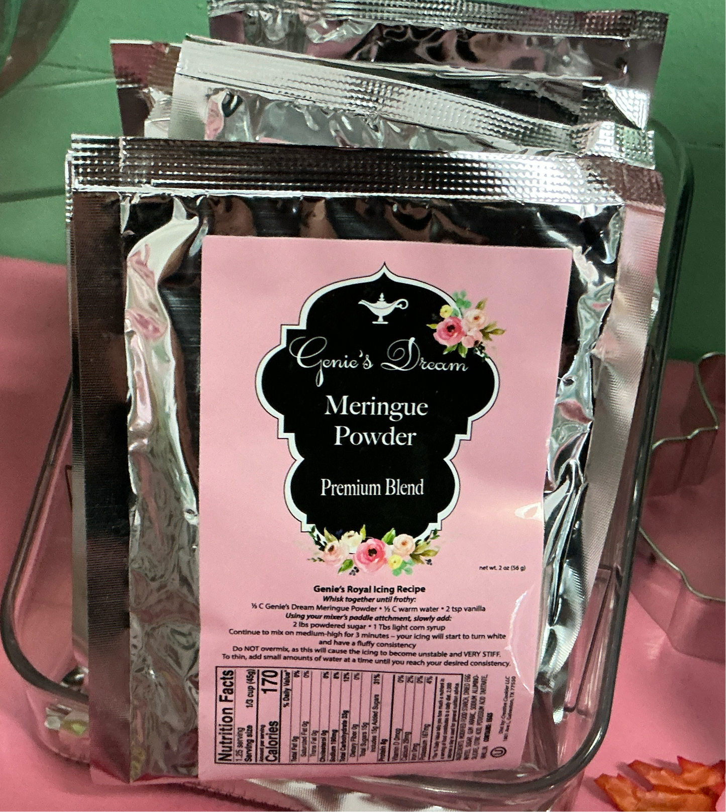 Genies Dream Meringue Powder Sample pack