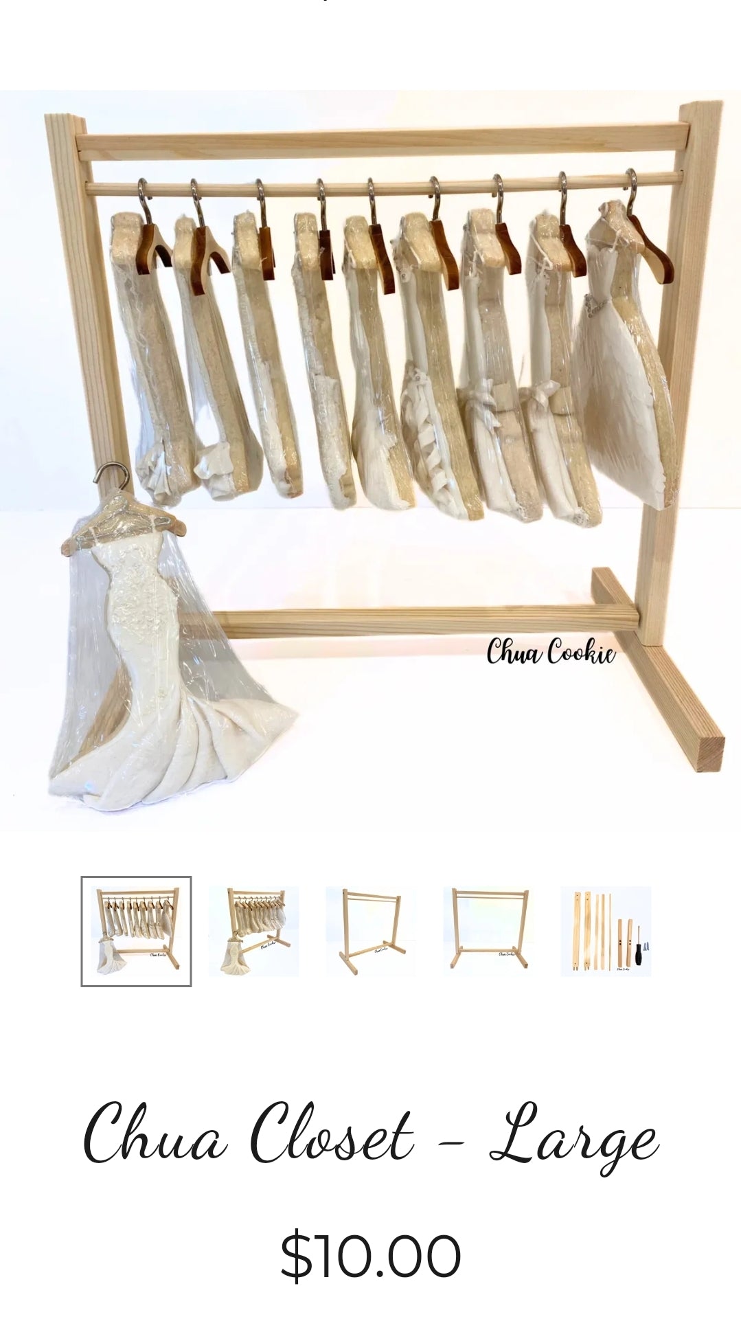 Chua Large Wooden Closet