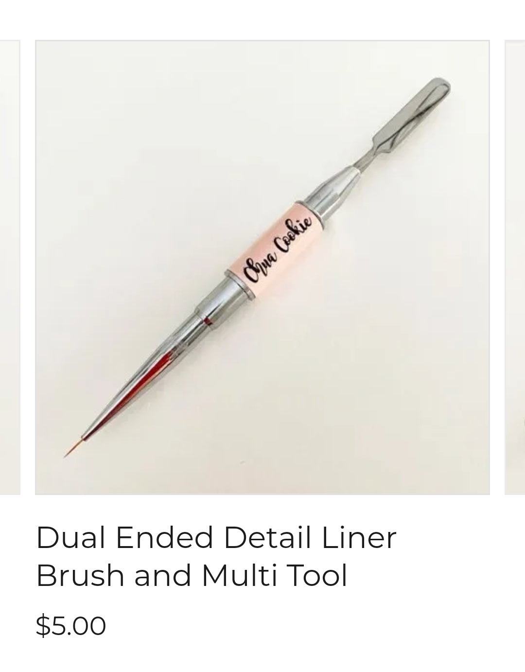 Chua Dual Ended Detail Liner Tool