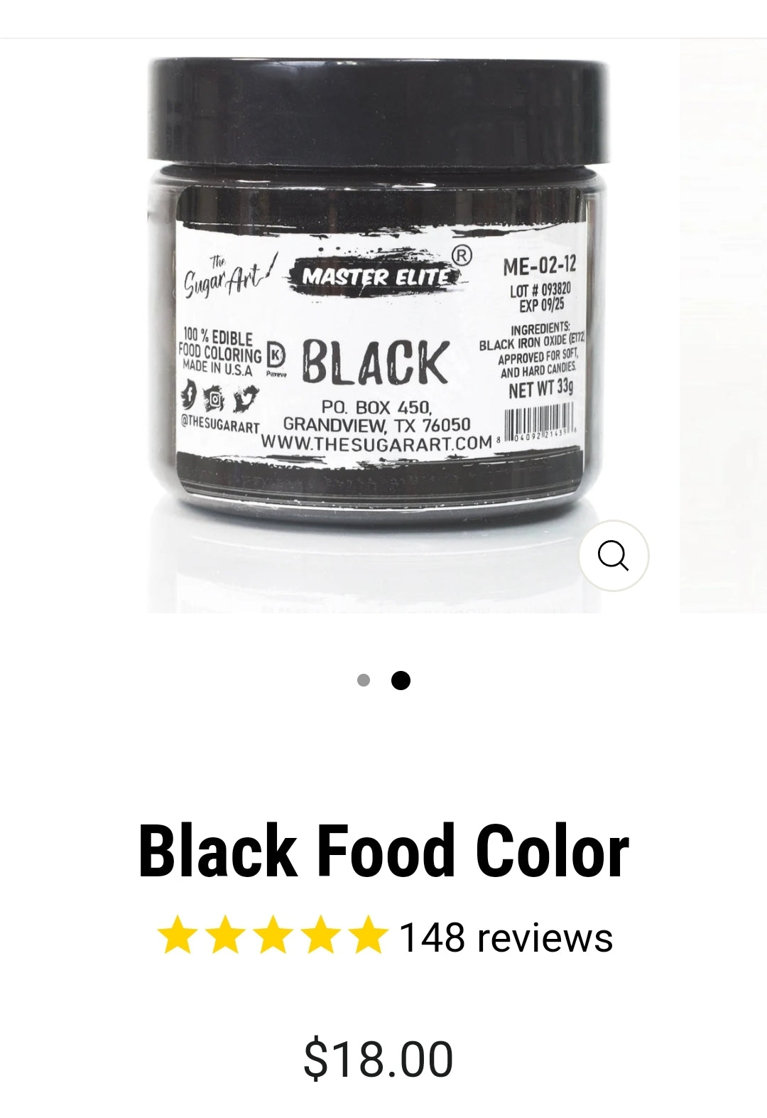 Master Elite Food Coloring