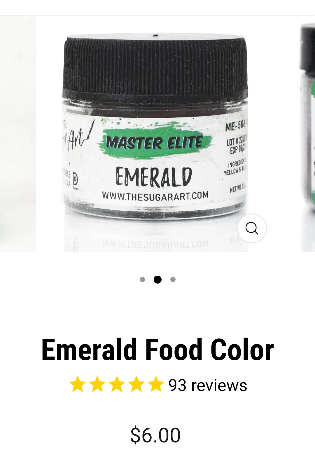 Master Elite Food Coloring