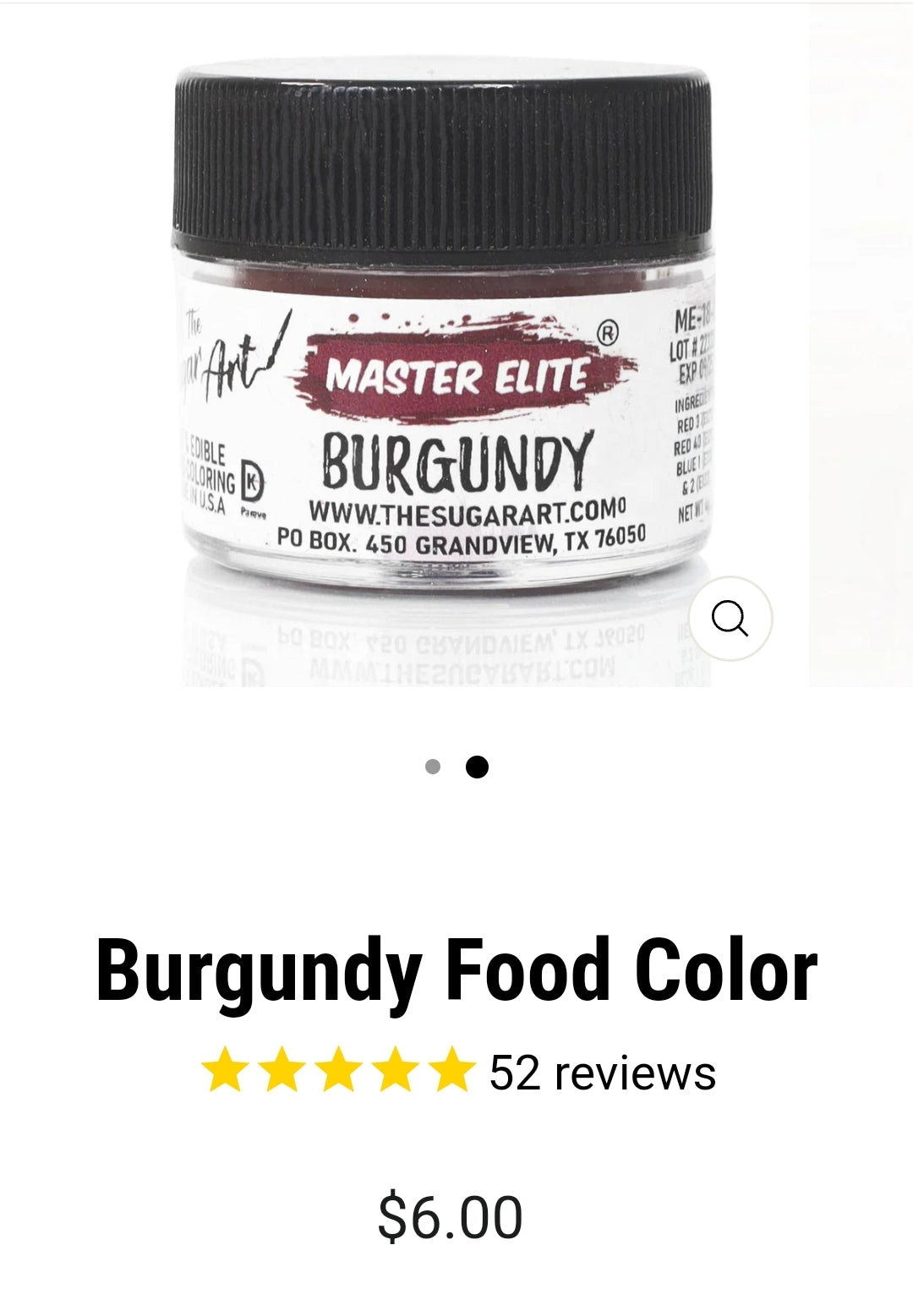 Masters Elite Food Coloring