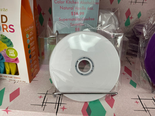 Mini white turn table
