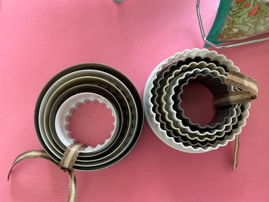 Round stack cookie cutters