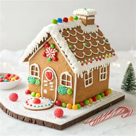 Gingerbread House Pajama Party - Family Friendly