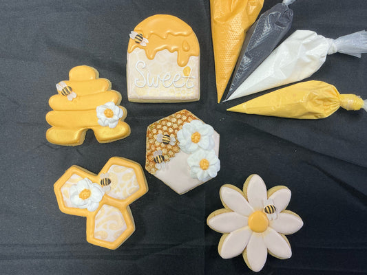 Beautiful Bee Cookie decorating class