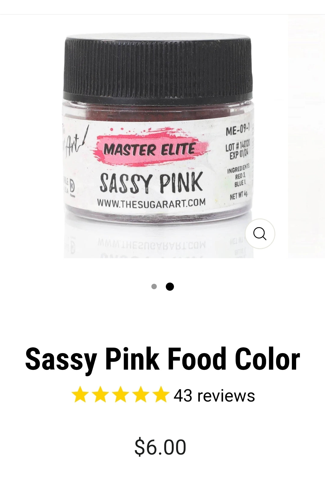 Master Elite Food Coloring